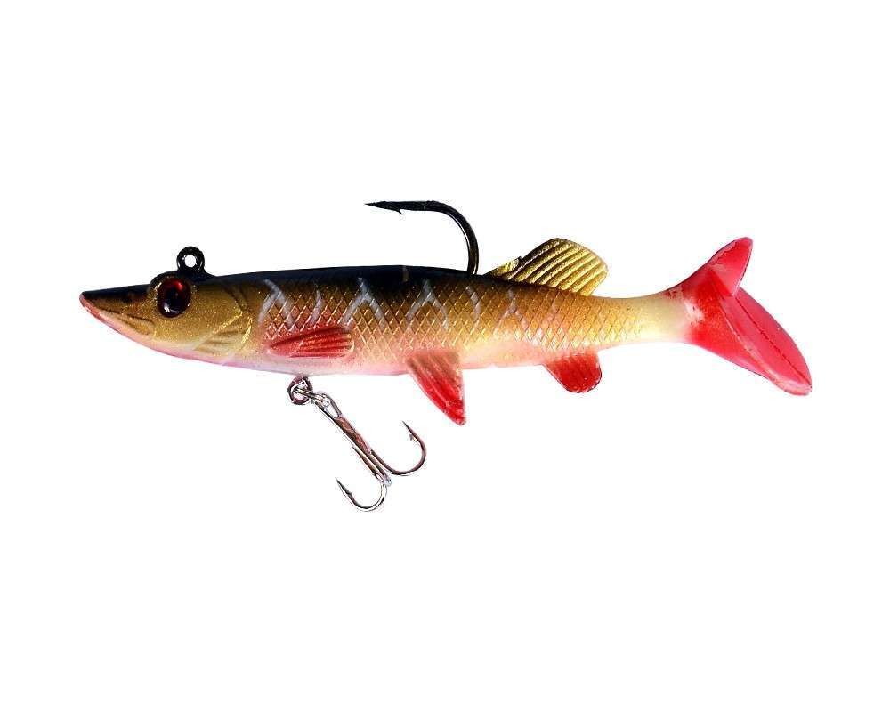 Captain 3547 Steady Pike Soft 12cm Turna Silikonu Suni Balık