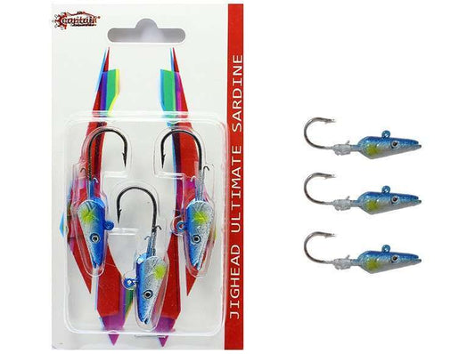 Captain 6457 Jig Head 15gr Ultimate Sardine 3lü Set