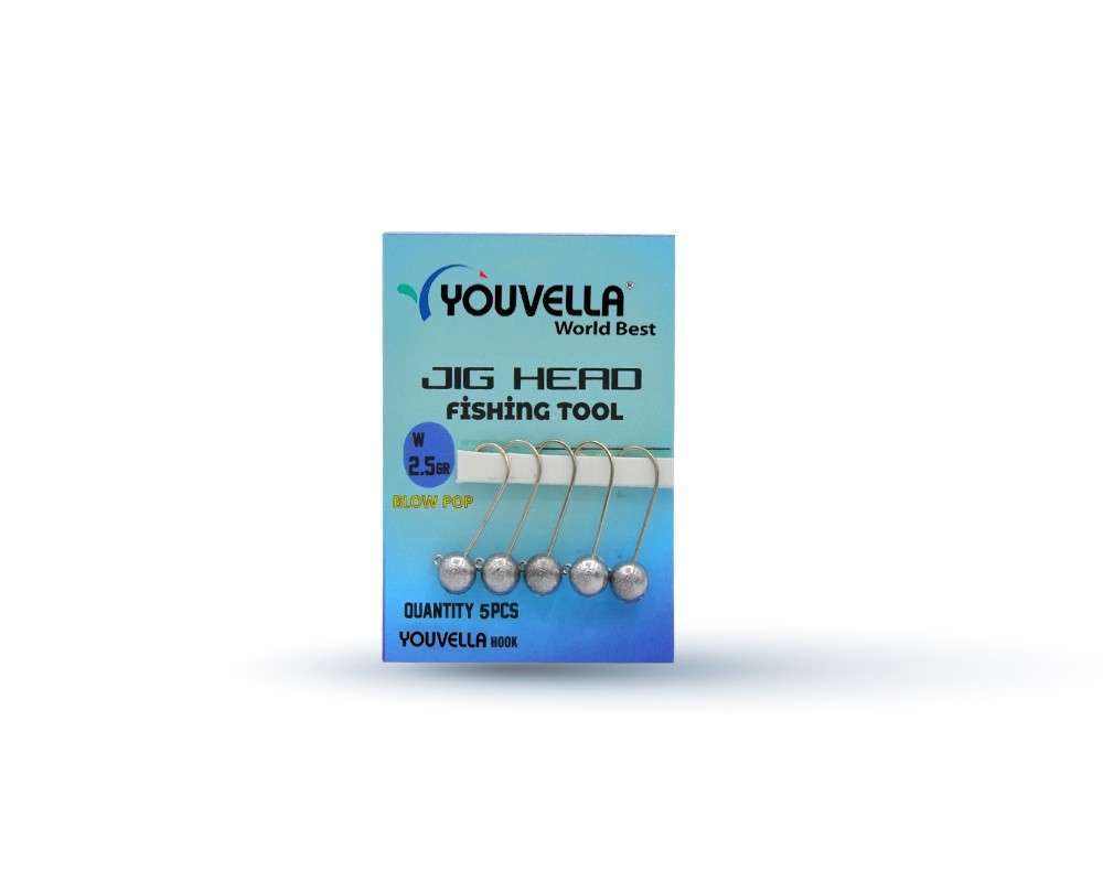 Youvella 6398 Jig Head Blow Pop LRF Jig Head 5li Paket
