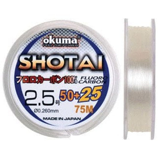 Okuma Shotai Fluorocarbon 75 mt 0,285 mm Misina