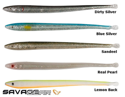 Savage gear LB Sandeel Slug 14 cm 6 Adet Sahte Balık