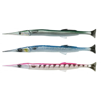 Savage gear Lıne Thru Needlefish Pulsetail 2+1  30cm 85gr Sahte Balık