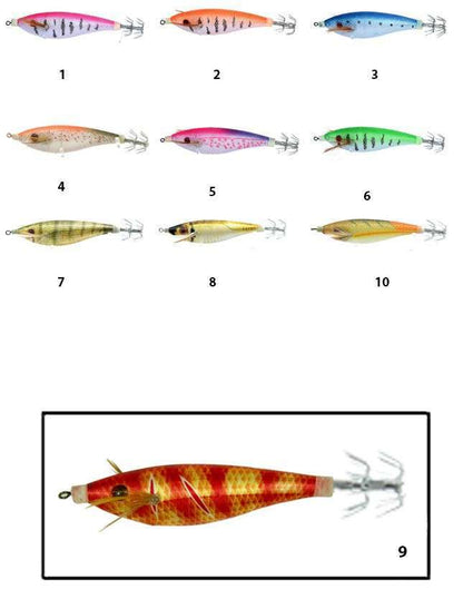 Captain 3010 Kalamar Zokası 7cm Flash Filinta Squid