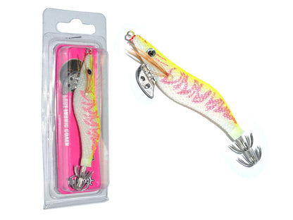 Captain 3017 Kalamar Zokası 10cm Wanted UV Squid Size 25