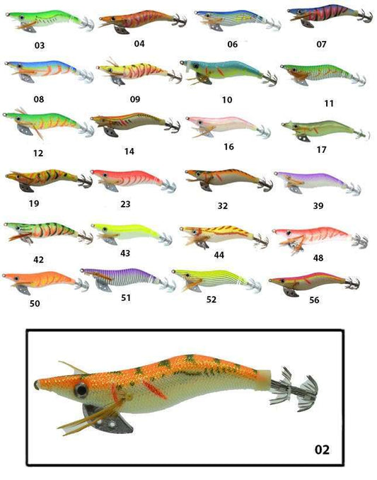 Captain 3017 Kalamar Zokası 10cm Wanted UV Squid Size 25
