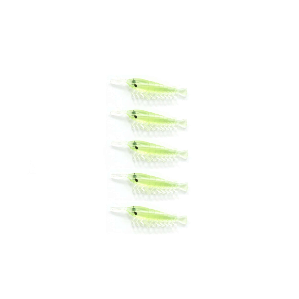 Captain 3050 Silikon Karides 4cm Suni Yem 5li Paket
