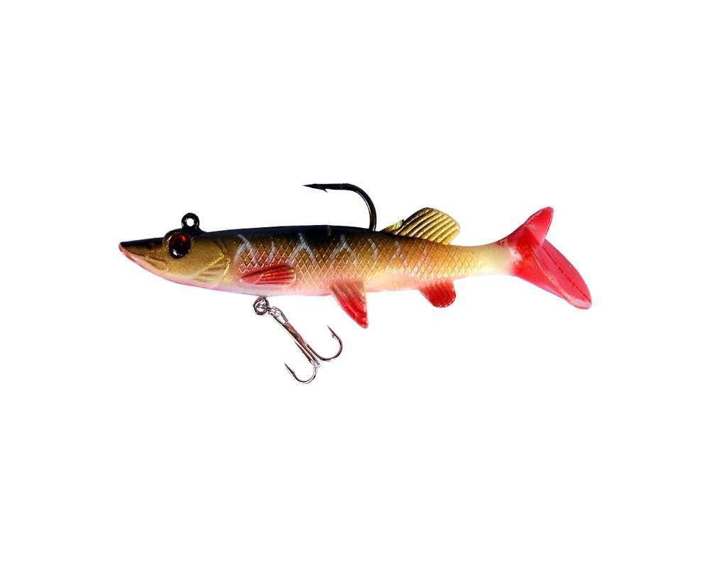 Captain 3546 Steady Pike Soft 10cm Turna Silikonu Suni Balık