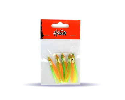 Captain 3593 Octopus Pride 5cm Ahtapot Sübye 5li Paket Suni Yem