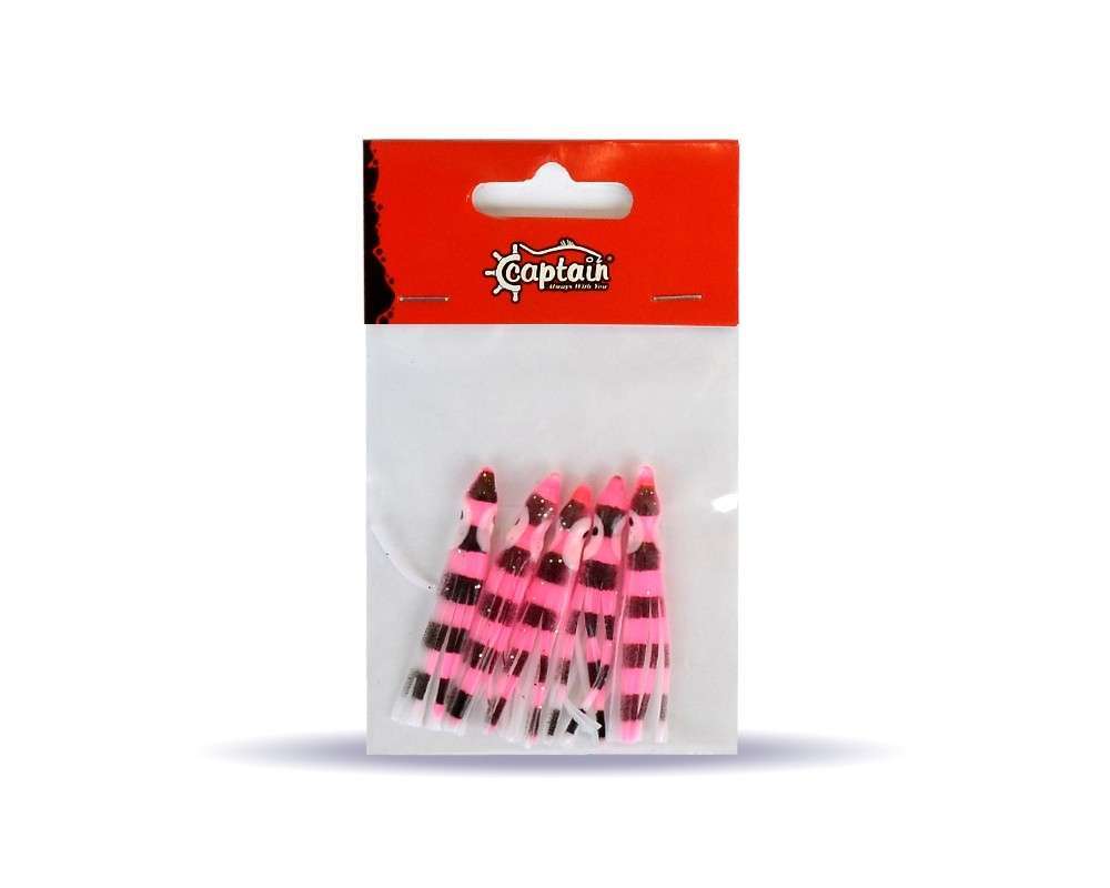 Captain 3593 Octopus Pride 5cm Ahtapot Sübye 5li Paket Suni Yem