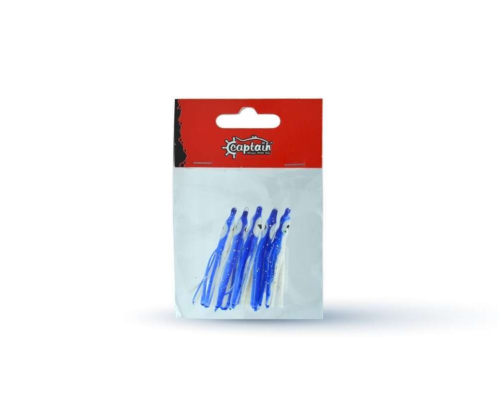 Captain 3593 Octopus Pride 5cm Ahtapot Sübye 5li Paket Suni Yem