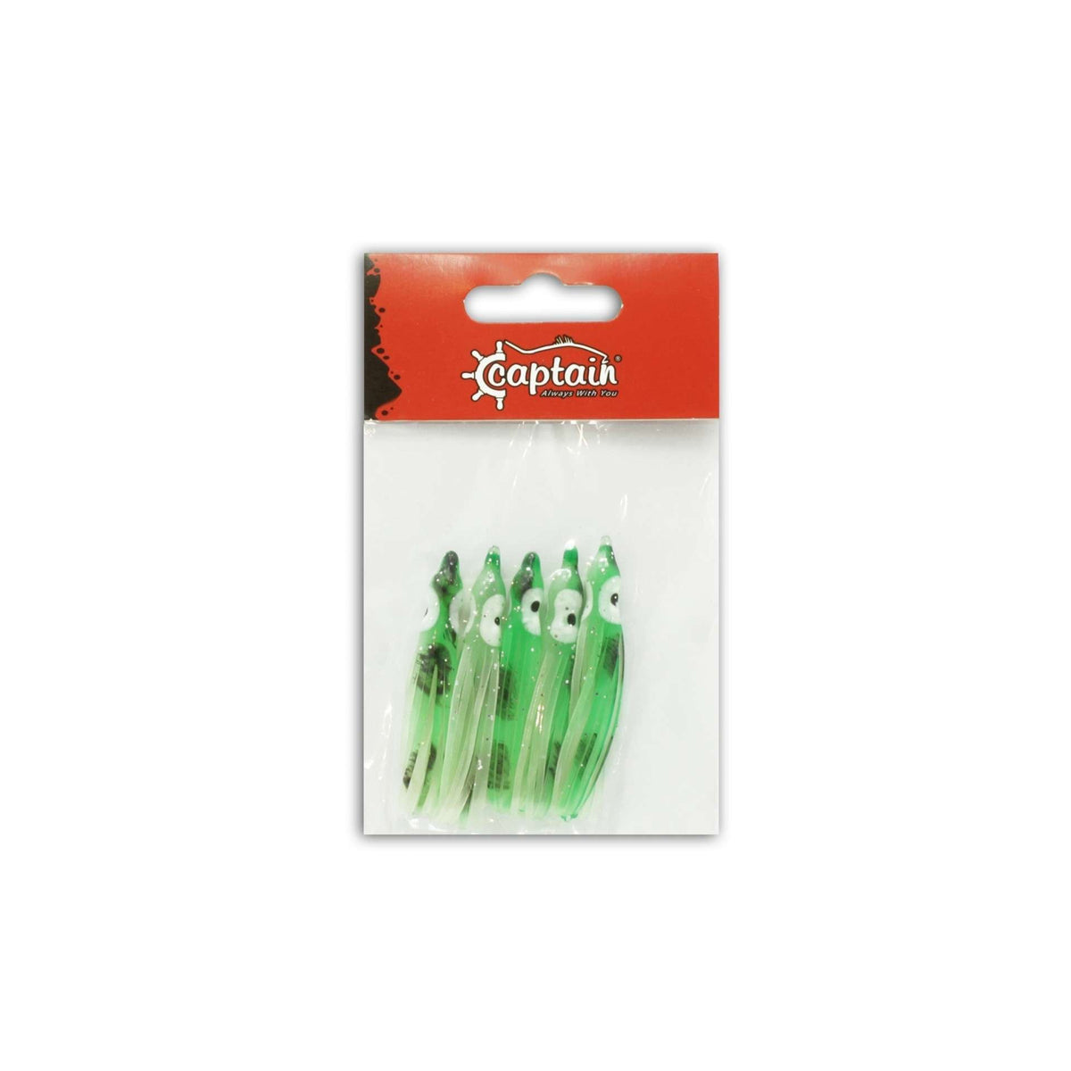Captain 3593 Octopus Pride 5cm Ahtapot Sübye 5li Paket Suni Yem