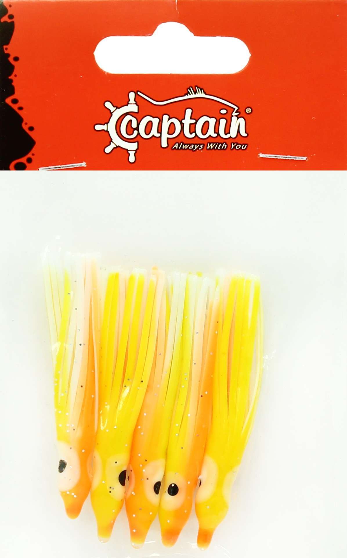 Captain 3593 Octopus Pride 5cm Ahtapot Sübye 5li Paket Suni Yem