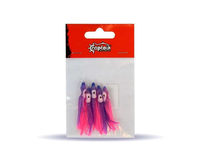 Captain 3593 Octopus Pride 5cm Ahtapot Sübye 5li Paket Suni Yem