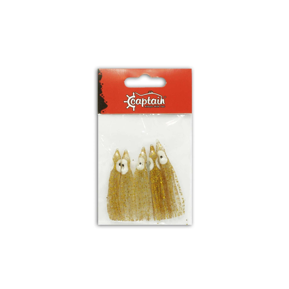 Captain 3593 Octopus Pride 5cm Ahtapot Sübye 5li Paket Suni Yem