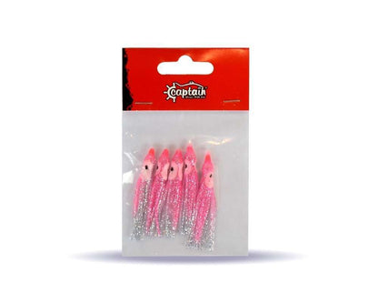 Captain 3593 Octopus Pride 5cm Ahtapot Sübye 5li Paket Suni Yem