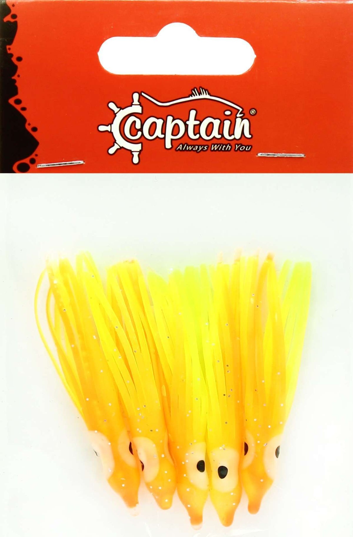 Captain 3593 Octopus Pride 5cm Ahtapot Sübye 5li Paket Suni Yem