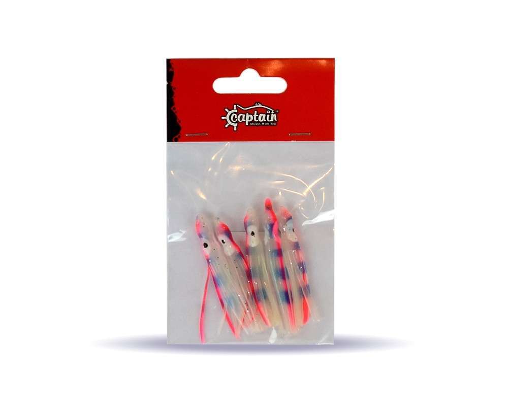 Captain 3593 Octopus Pride 5cm Ahtapot Sübye 5li Paket Suni Yem