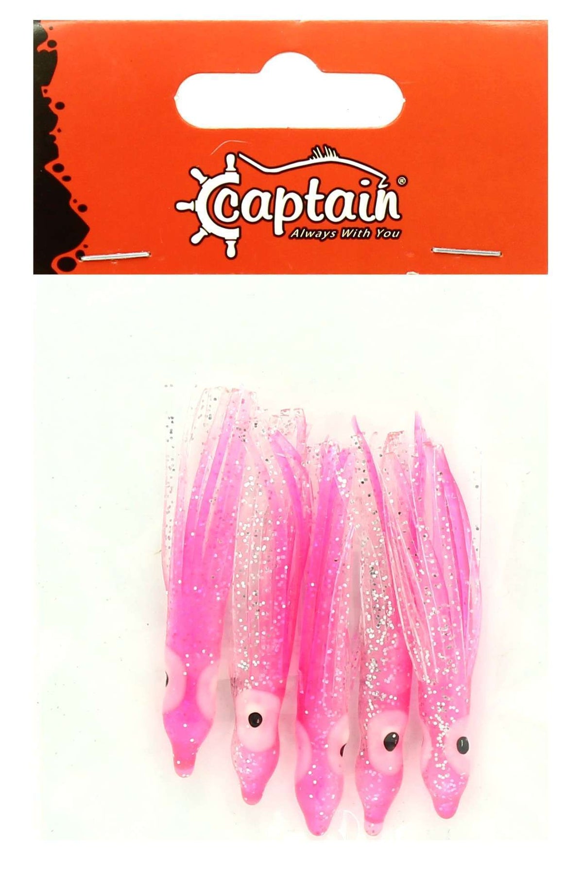 Captain 3593 Octopus Pride 5cm Ahtapot Sübye 5li Paket Suni Yem
