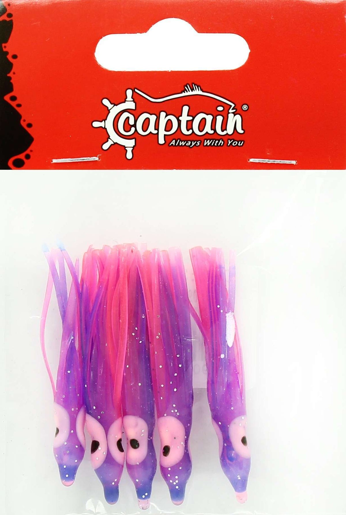 Captain 3593 Octopus Pride 5cm Ahtapot Sübye 5li Paket Suni Yem