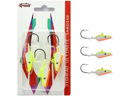 Captain 6457 Jig Head 15gr Ultimate Sardine 3lü Set