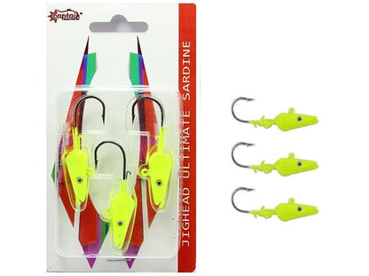 Captain 6457 Jig Head 15gr Ultimate Sardine 3lü Set