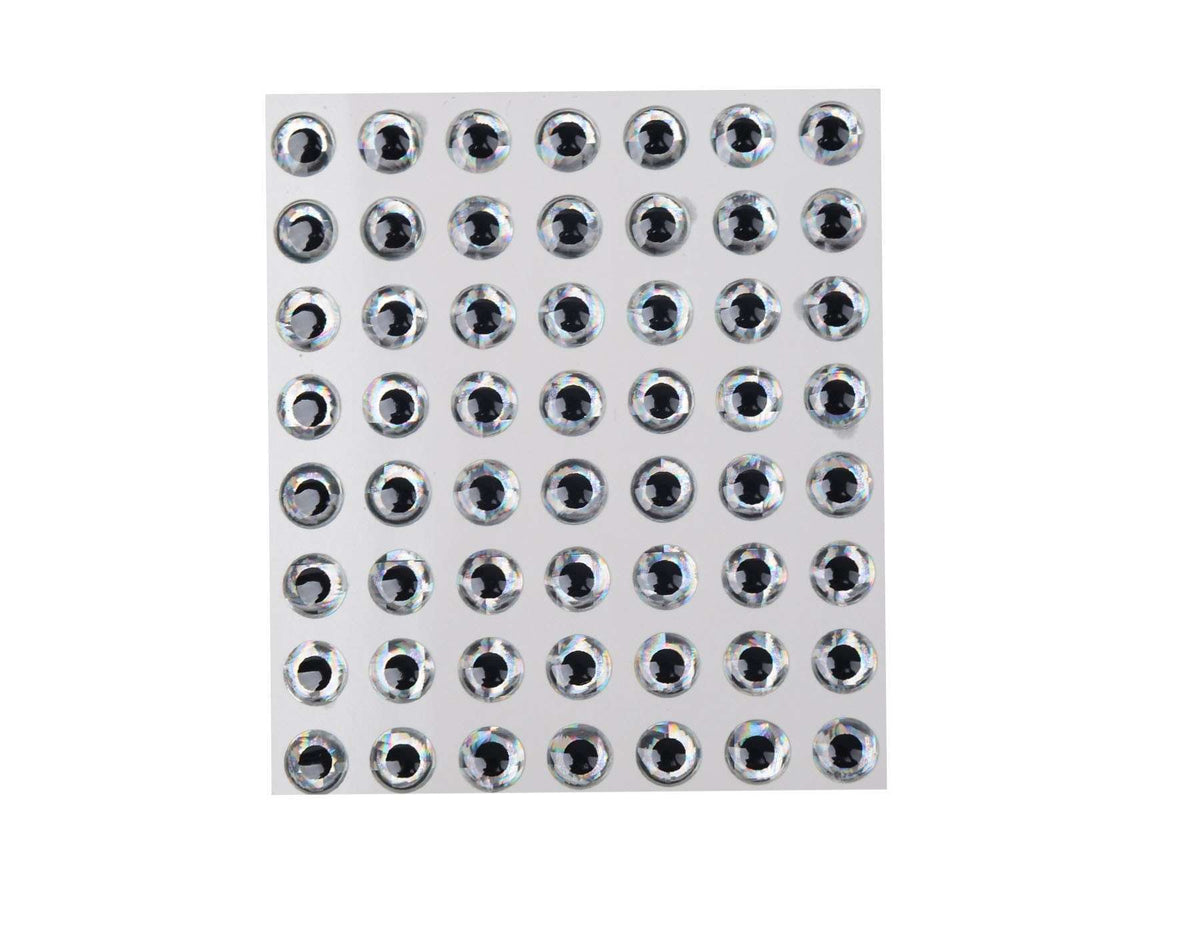 Captain 7633 Göz 8mm Naturel Silikon Damla Göz 49lu Paket