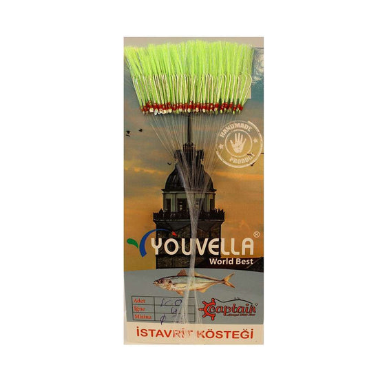 Çinekop Kösteği UV-GLOW Simli Youvella Kartonda 50 İğne 025mm Köstek