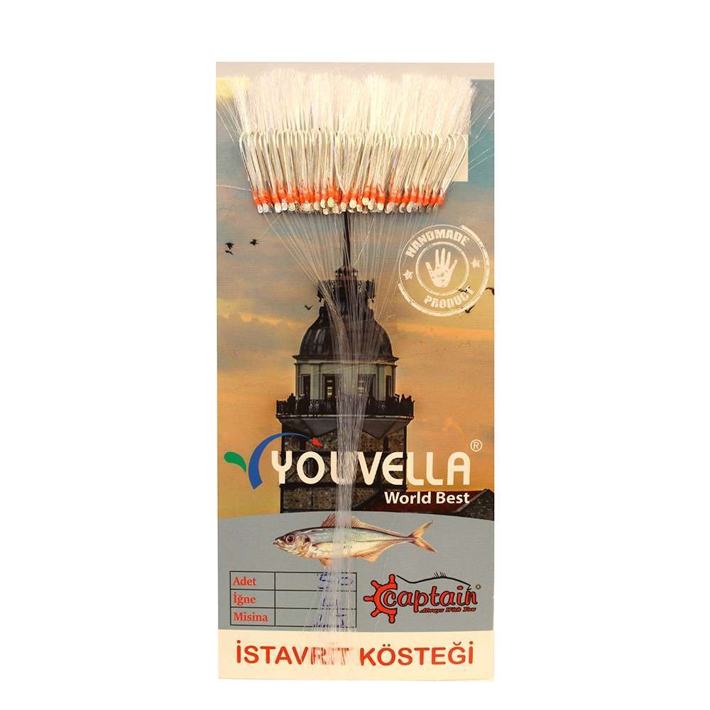 Çinekop Kösteği UV-GLOW Simli Youvella Kartonda 50 İğne 025mm Köstek
