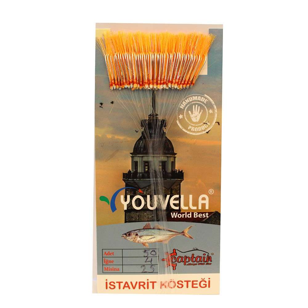 Çinekop Kösteği UV-GLOW Simli Youvella Kartonda 50 İğne 025mm Köstek