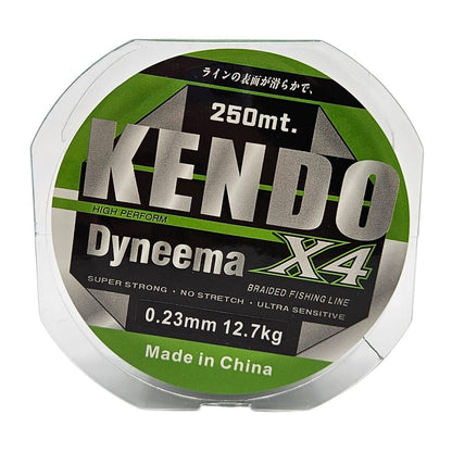 Kendo Dynema 4 Örgü 250Mt (Green)