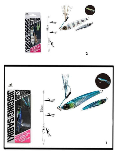 Hayabusa EX 450 Jigging  Sabiki 60gr Light Jig Suni Yem