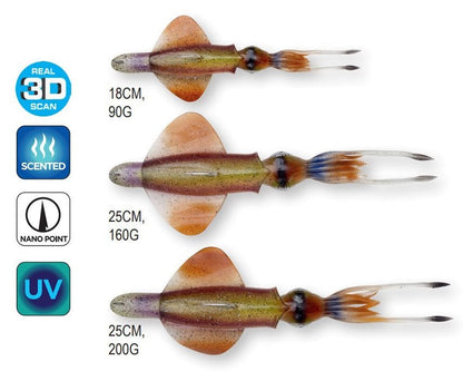 Savage Gear Swim Squid RTF 25cm 200gr Sahte Balık