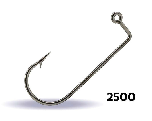 Youvella 2500 Jig Head İğnesi Delikli Uzun 100lü Kutu Nikel