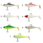 Captain 3568 Cracker Soft 12cm Levrek Turna Silikonu 3lü Set Suni Balık