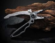 Captain 7506 Grip Alüminyum Balık Tutucu Kılıflı Kendinden Kilitli 19cm