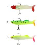 Captain 3575 Perfecto Soft 10cm Turna Silikonu 3lü Paket Suni Balık