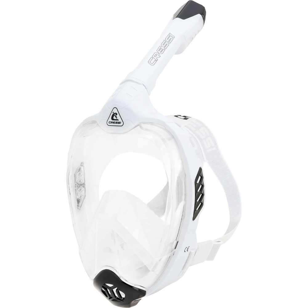 Cressi Bali Tam Yüz Maske WHITE / BLACK - S/M