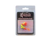 Captain  Renkli Köpük Boncuk Oval 10lu Paket
