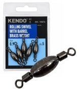 Kendo Rolling swivel with barrel brass weight 5 Adet ( Ağırlıklı Fırdöndü)