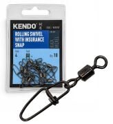 Kendo Rolling swivel with insurance snap