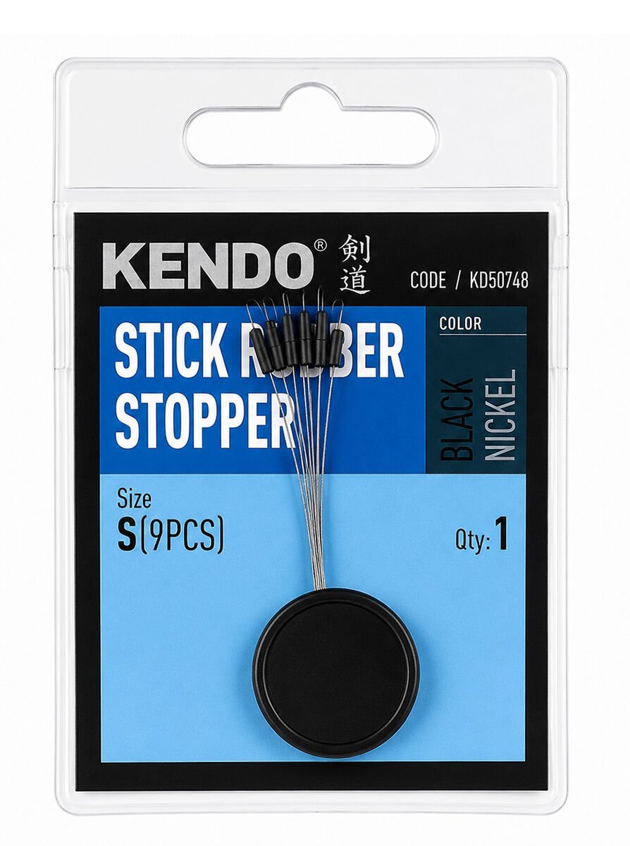 Kendo  3 Paket Kaydırmaz Kauçuk stoper ( Stick Rubber Stopper)