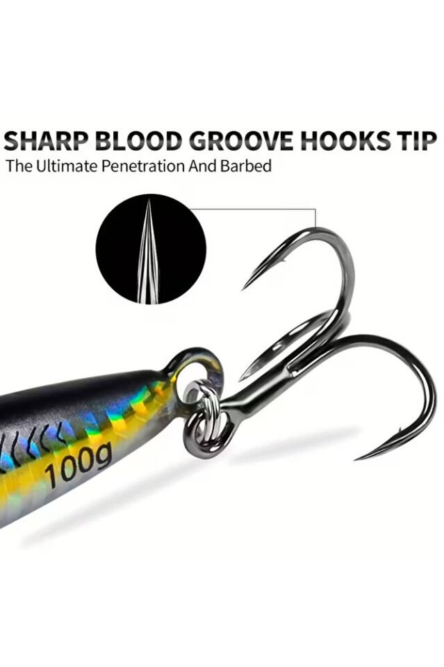 40gr Metal Jig HamsiSuni maketsi , Jigging ile Palamut, Lüfer, Levrek avı için