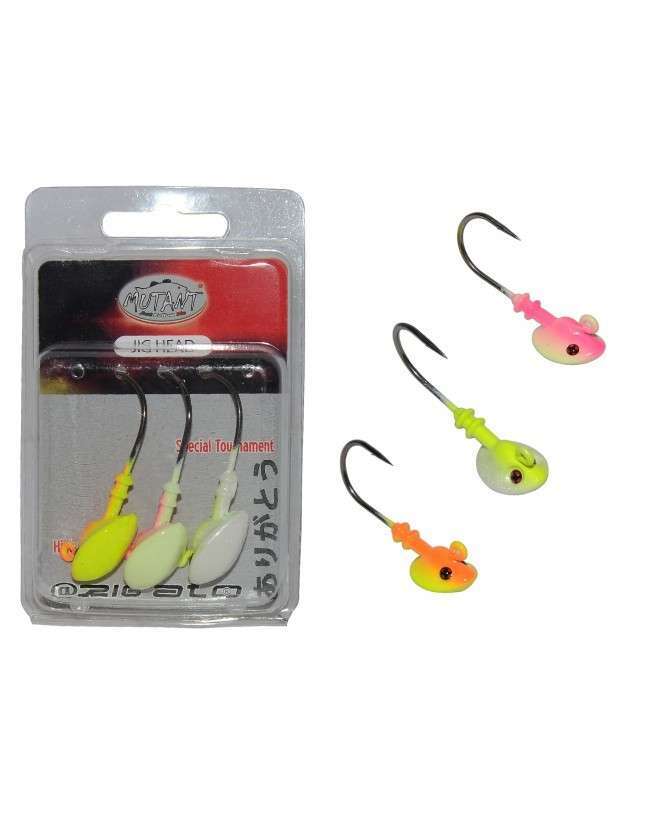 Mutant 6411 Jig Head Stunner 3lü Mix Set
