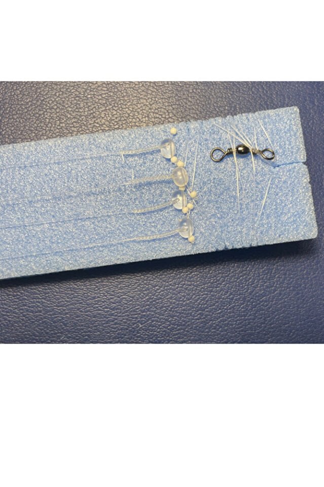 İri İstavrit ve Koyoz için Profesyonel Gezerli Boncuklu Hırsızlı VMC'li 4 köstekli takım