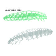 Libra Lures Larva Cheese Suni Yem 000 / GLOW UV GREEN - 45MM