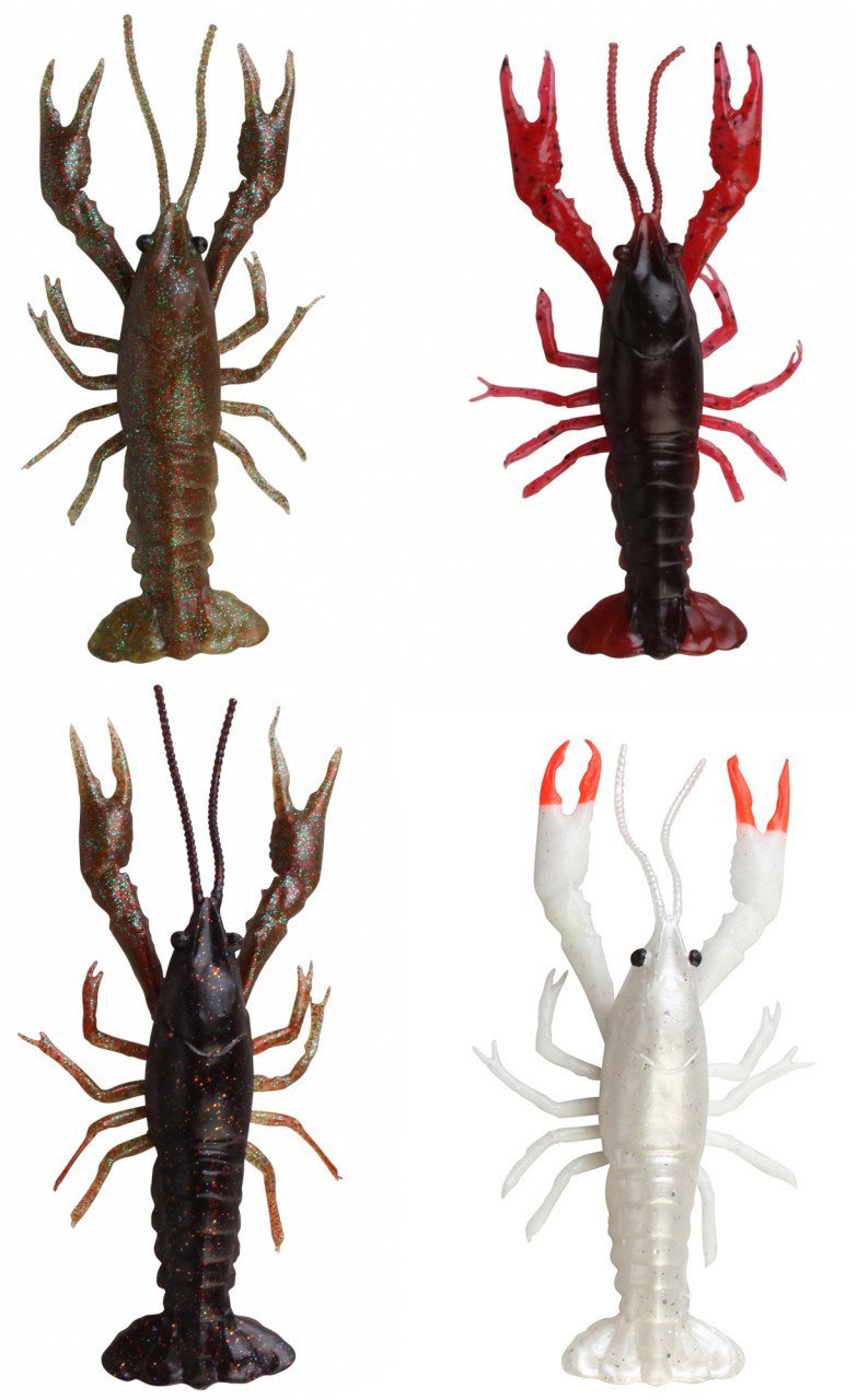 Savage gear LB 3D Crayfish 8 cm 4 gr F 4 Adet Suni Maket Balık