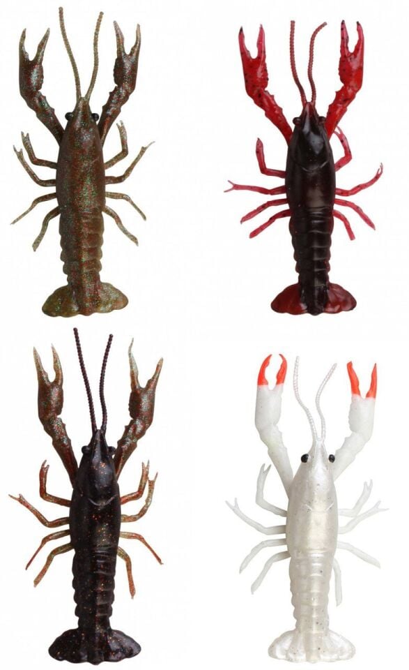 Savage gear LB 3D Crayfish 8 cm 4 gr F 4 Adet Suni Maket Balık