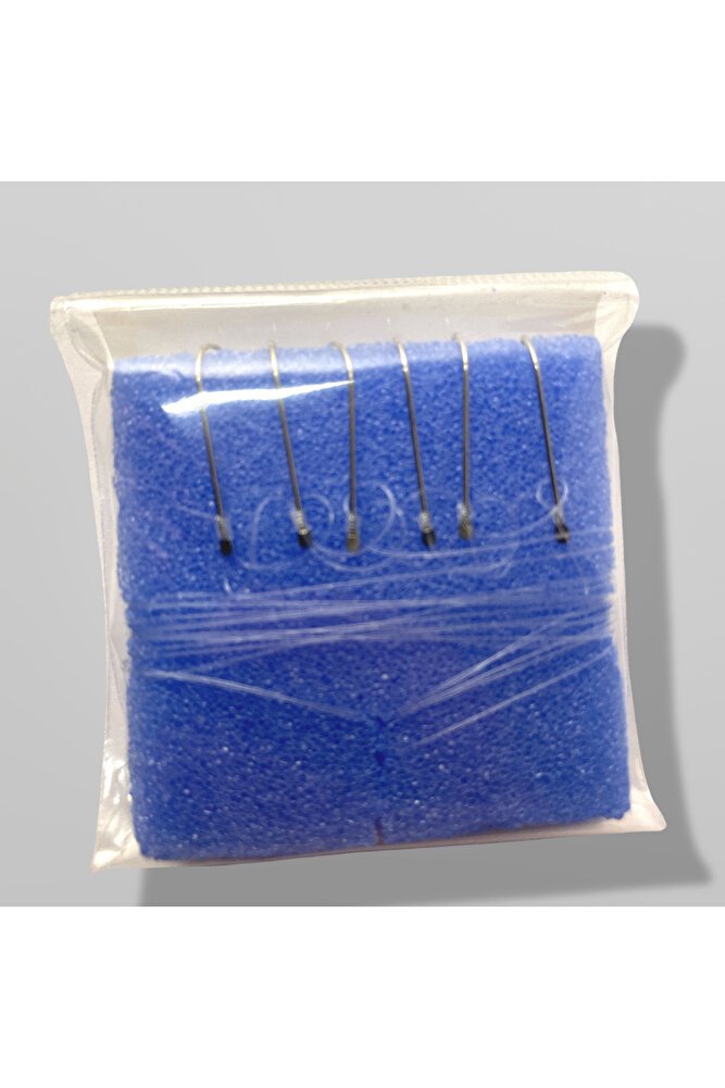 4 x Çift Köstek hırsızlı 3 İğneli Lüfer takımı + 5 Adet Boncuklu Klips Hediye