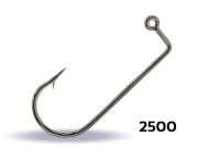 Youvella 2500 Jig Head İğnesi Delikli Uzun 100lü Kutu Nikel