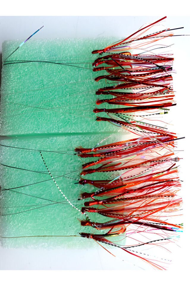 8'li Fırsat Paketi: Kıyıdan İstavrit Çapari Seti - Gündüz ve Geceye Özel 4 Renk - 11 No Krom İğne